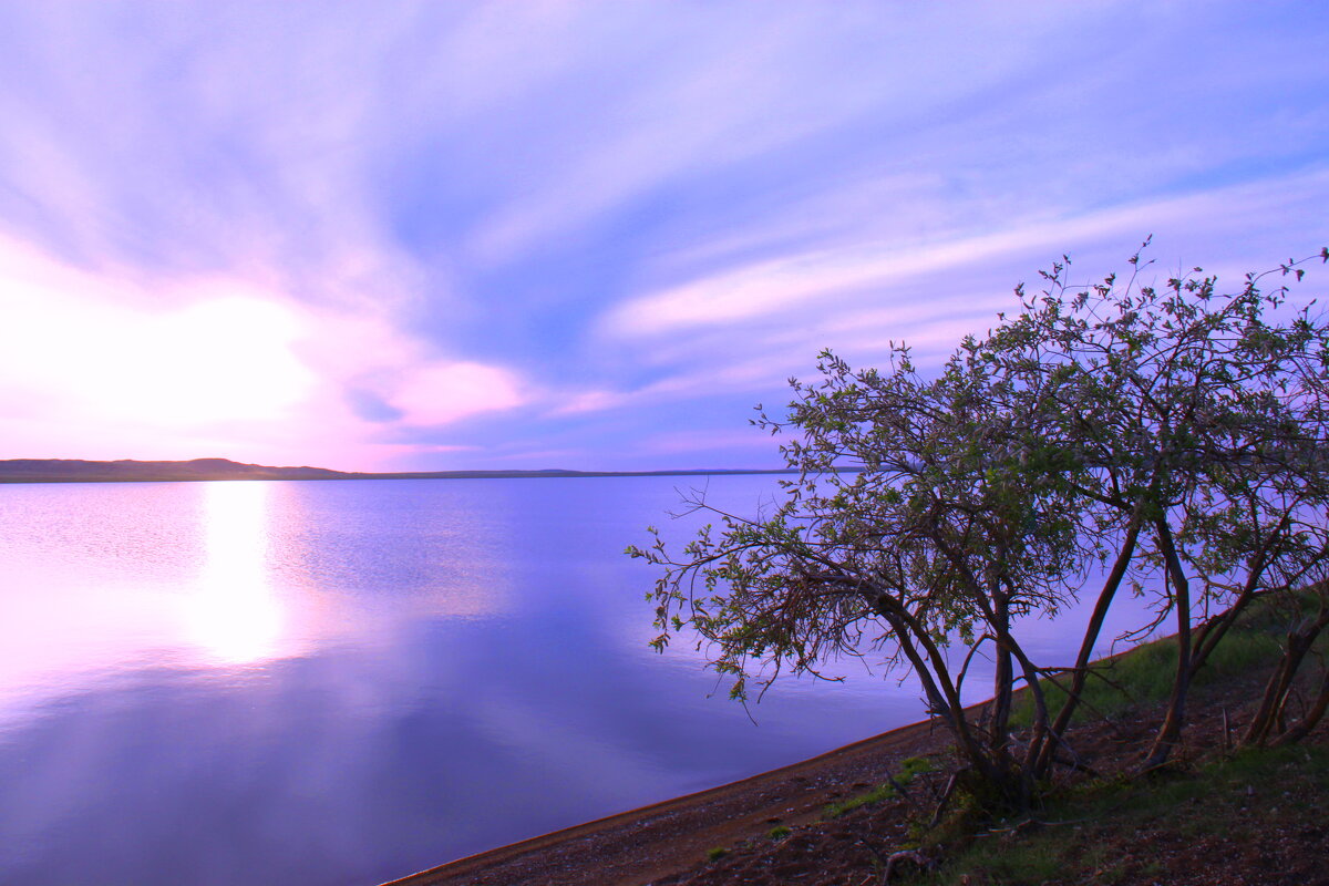 Закаты на озере Караколь. - Штрек Надежда 