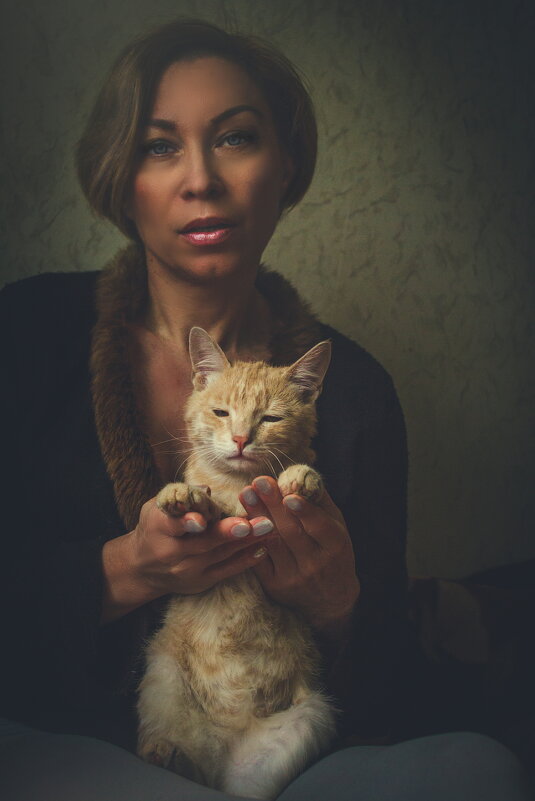 Дама с котом - Елена 