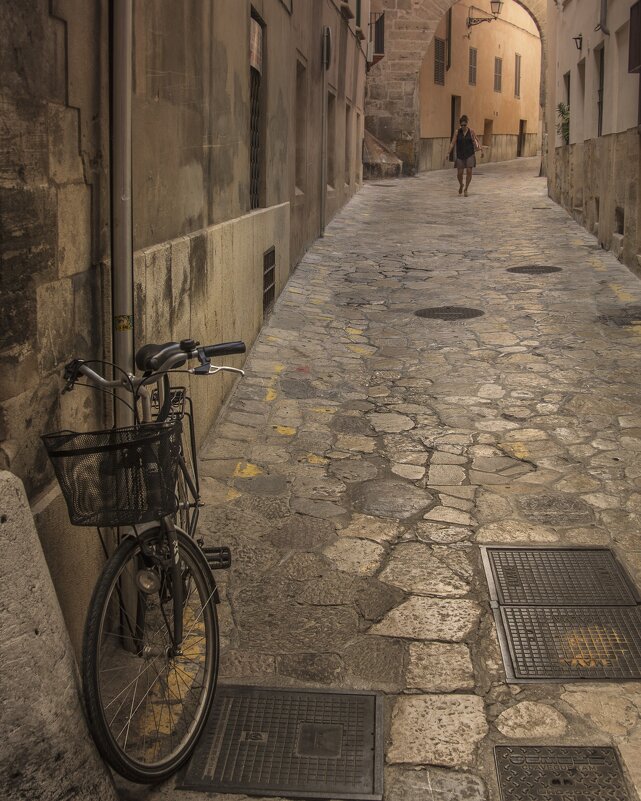 Улица старого города Вальдемоса в Испании. - Igor Martynov 
