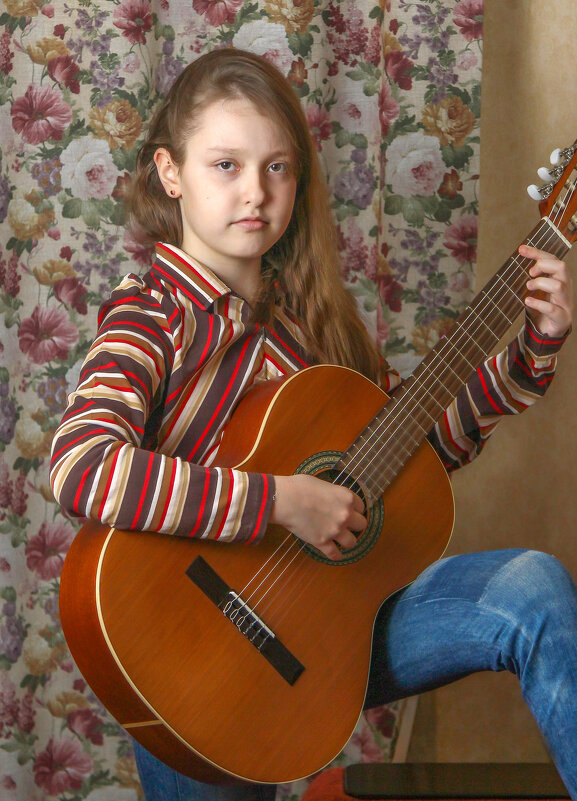 Портет с гитарой - Дмитрий Балашов