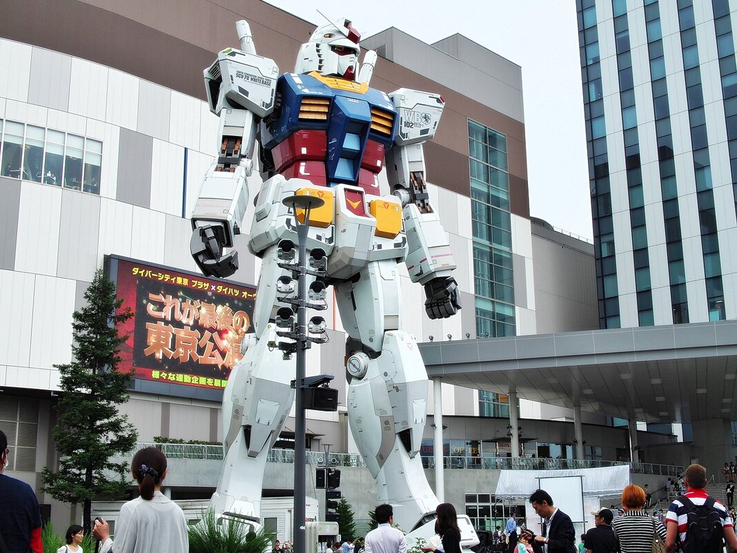 Робот Gundam Токио Япония - wea *