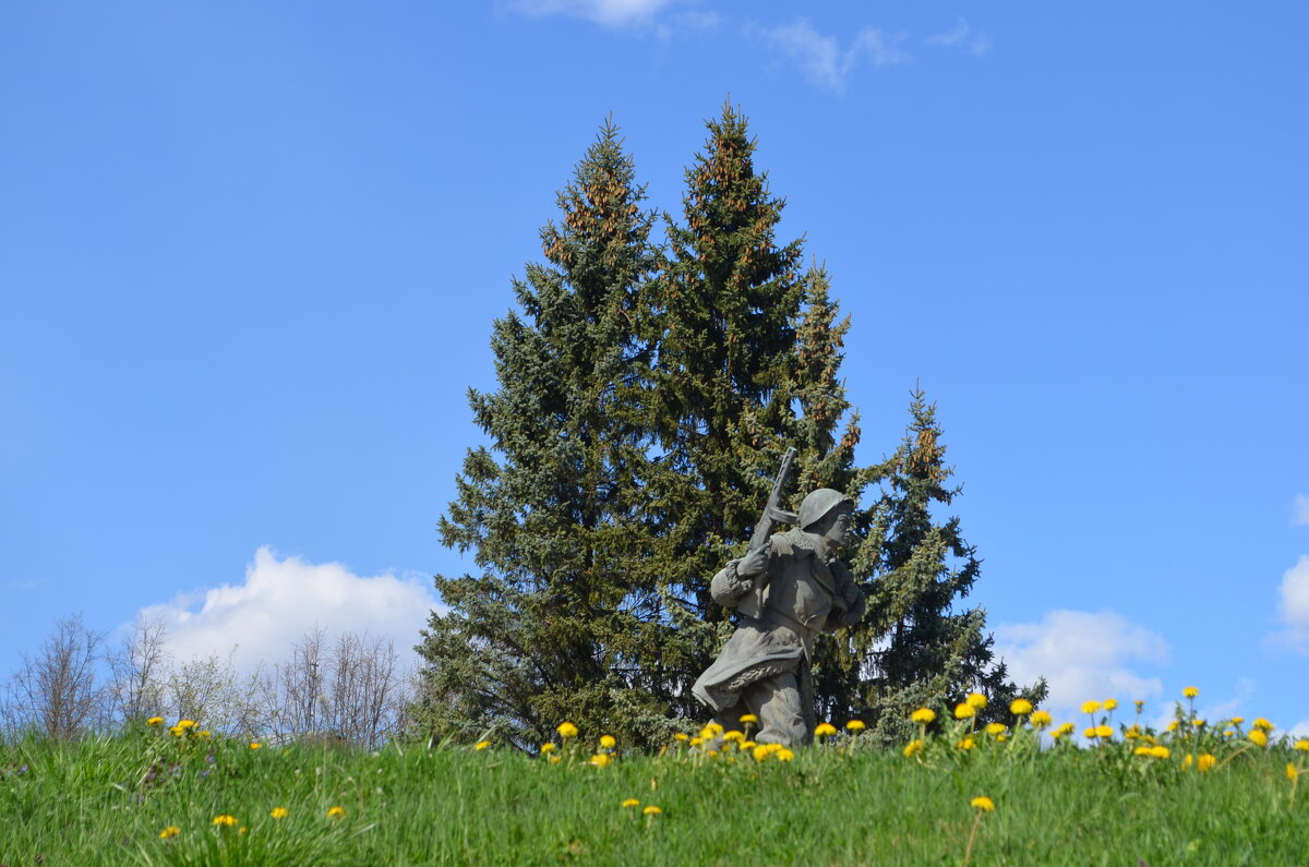 Великие Луки, 8 мая 2020 года, памятник Александру Матросову - Владимир Павлов
