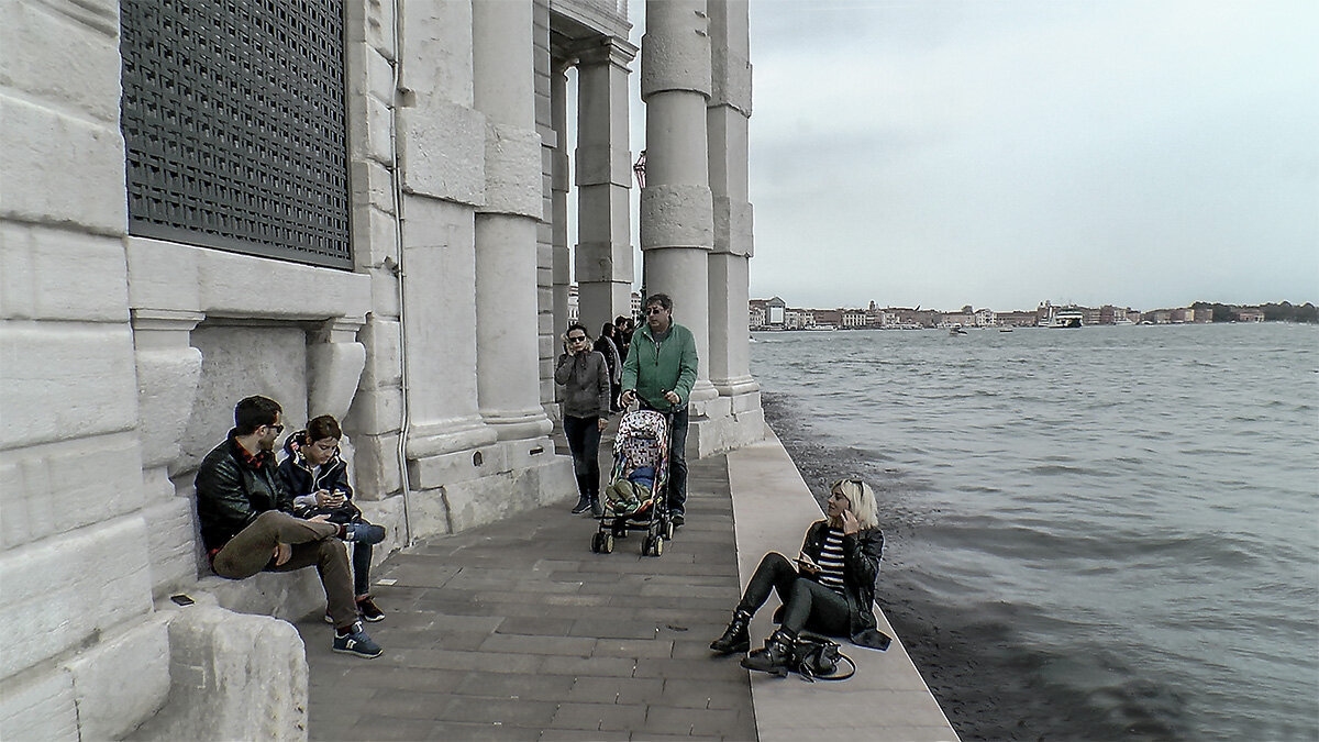 Venezia.Punta della Dogana alla  Salute. - Игорь Олегович Кравченко