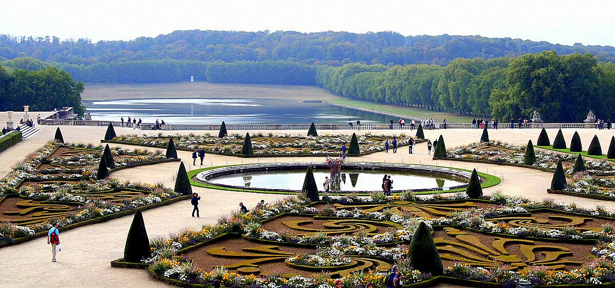 Утренняя дымка в Версальском парке - Елена Даньшина