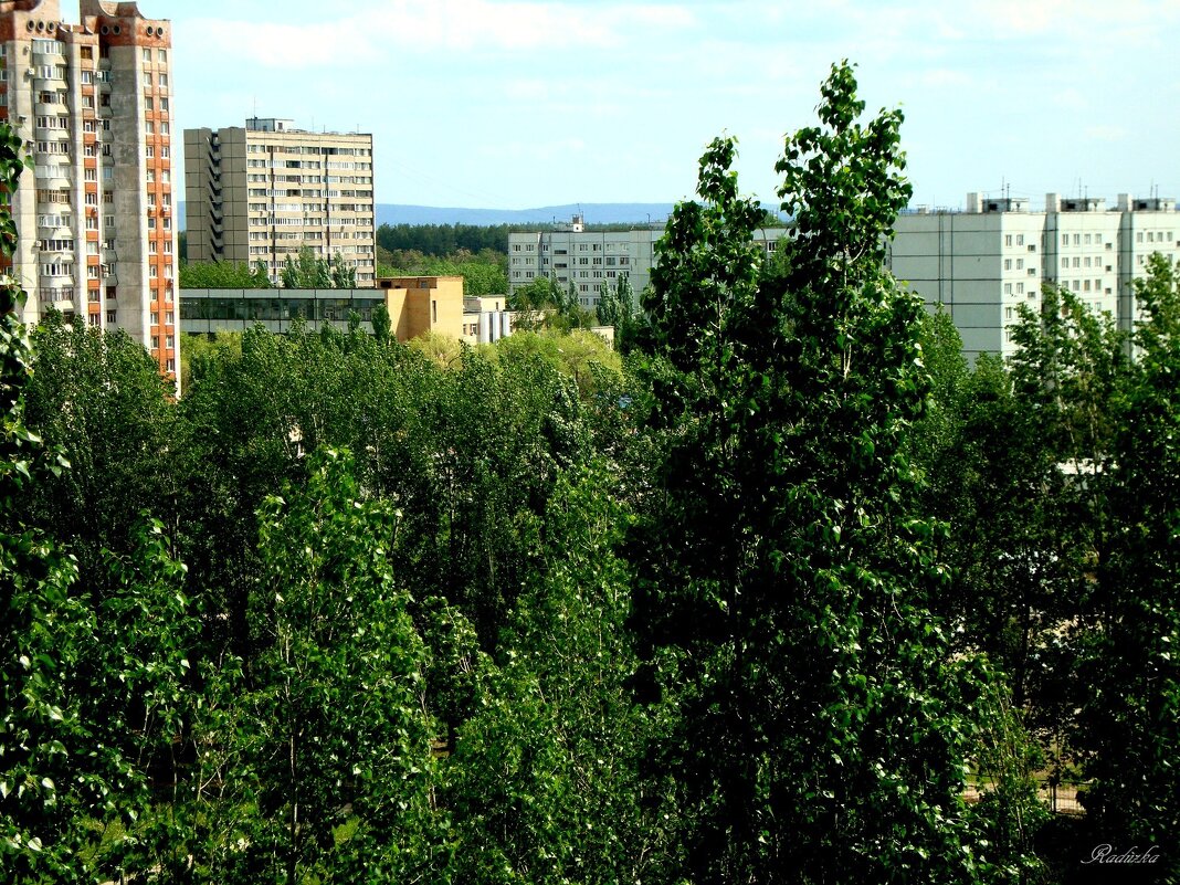 Город в зеленом наряде - Raduzka (Надежда Веркина)