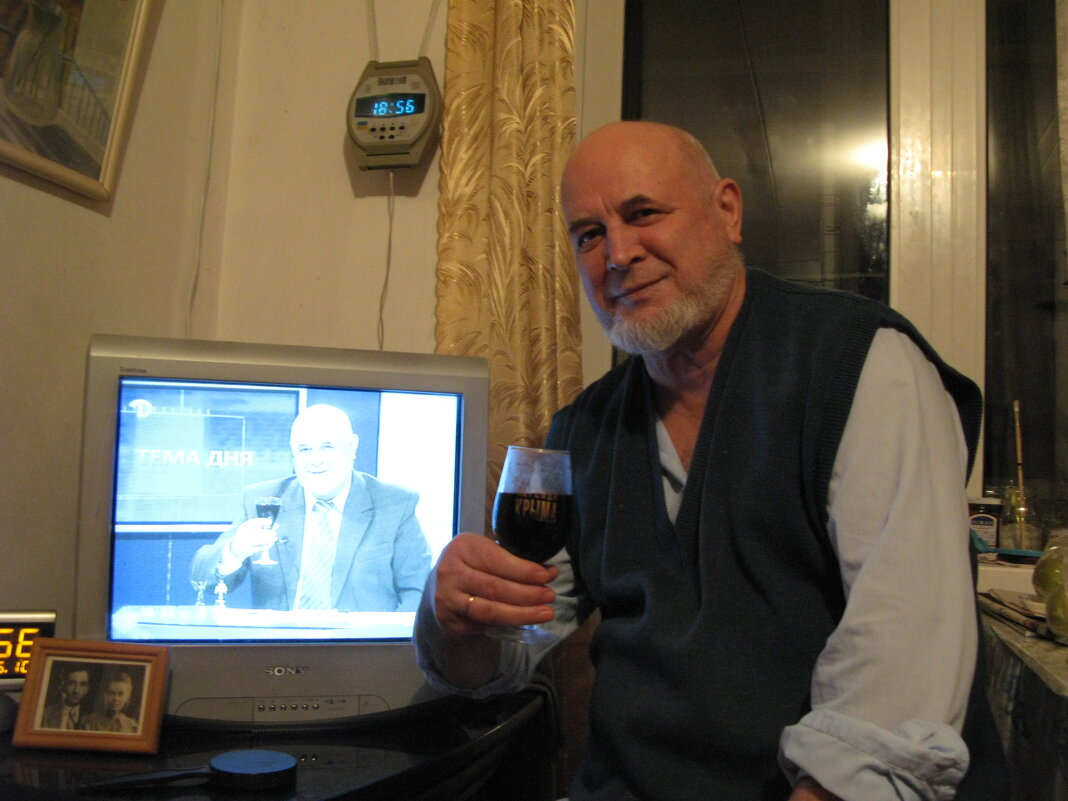 Телевизионный тост моего отца поэта-философа Михаила Арошенко - Alex Aro Aro Алексей Арошенко