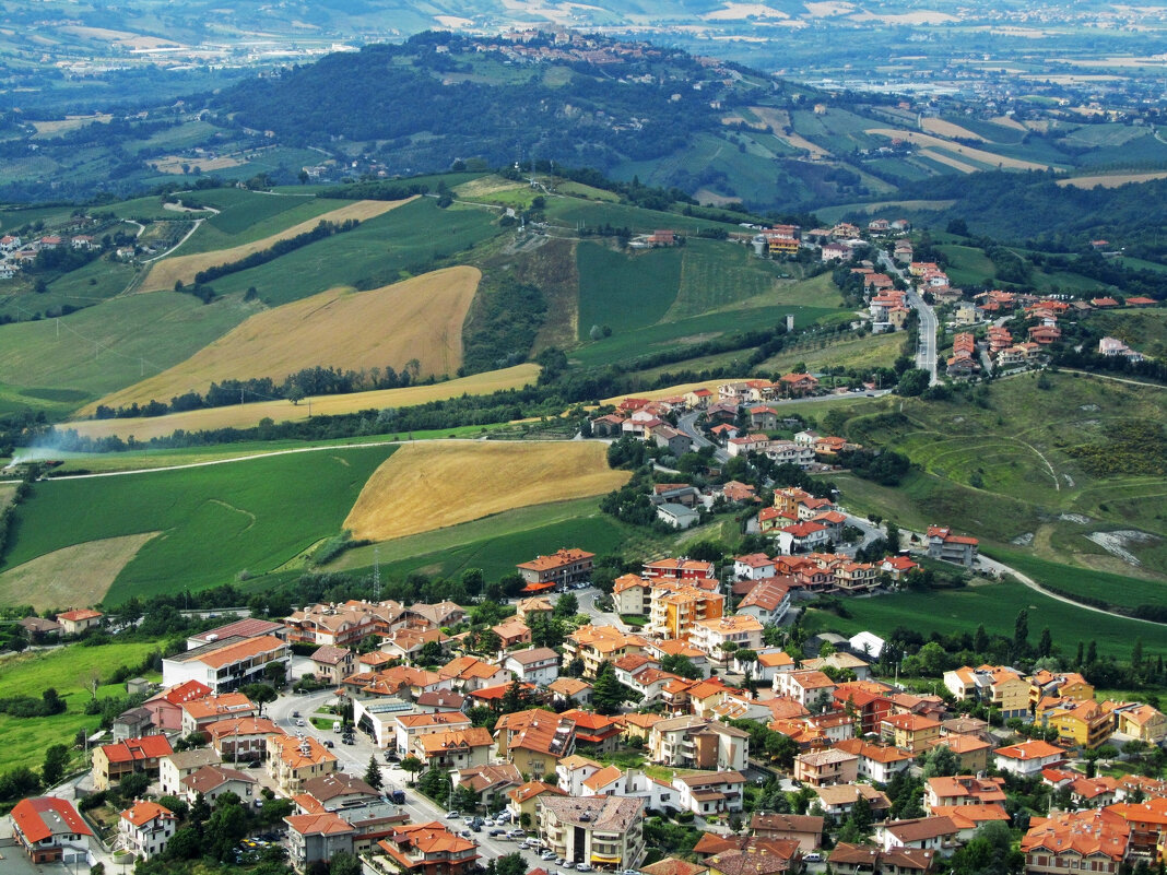 Вид на Сан-Марино - Нина Синица
