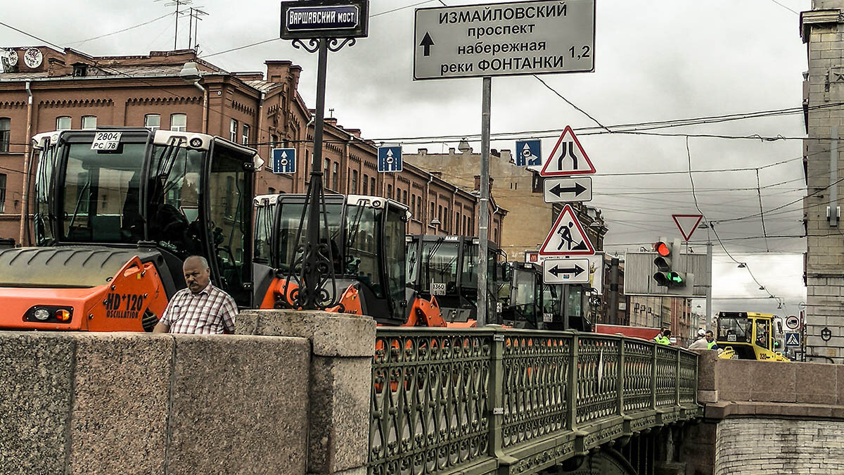 Санкт-Петербург. Варшавский мост. - Игорь Олегович Кравченко