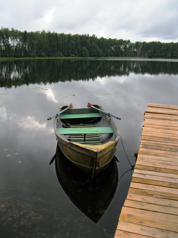 На озере - Galina Solovova