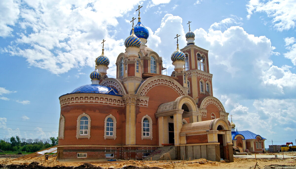 Новый строящийся храм иконы Божией Матери «Спорительница хлебов» в г Орле - Елена Кирьянова