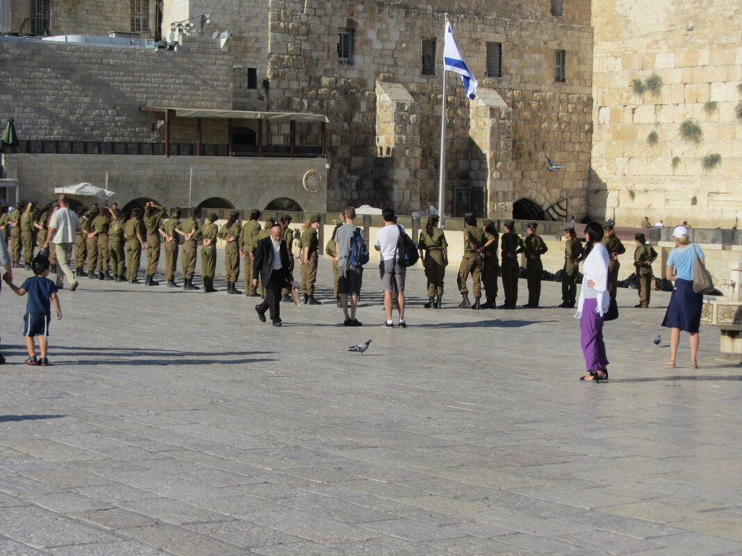 Иерусалим. Принятие присяги у Стены Плача - Герович Лилия 