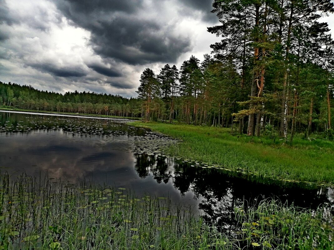 Тучи над  озером... - Vladimir Semenchukov