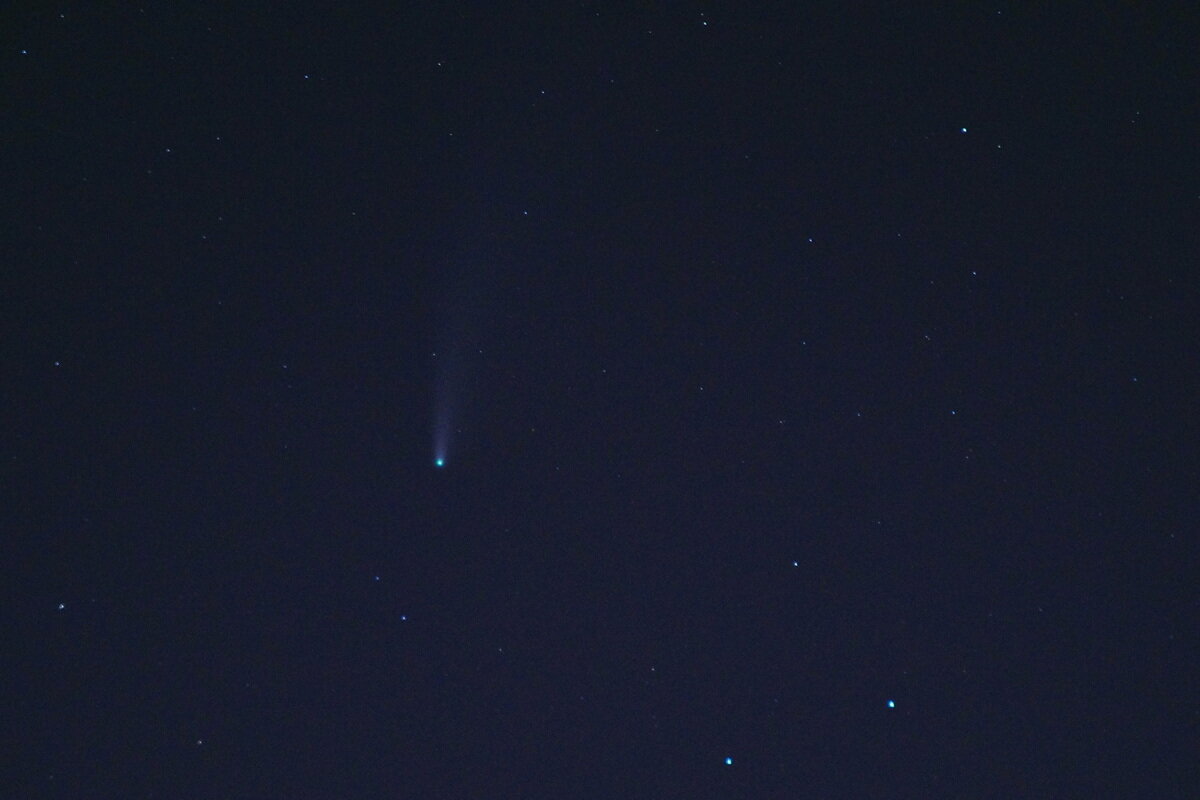 Комета NEOWISE. 19.07.2020. Белгород - Сеня Белгородский