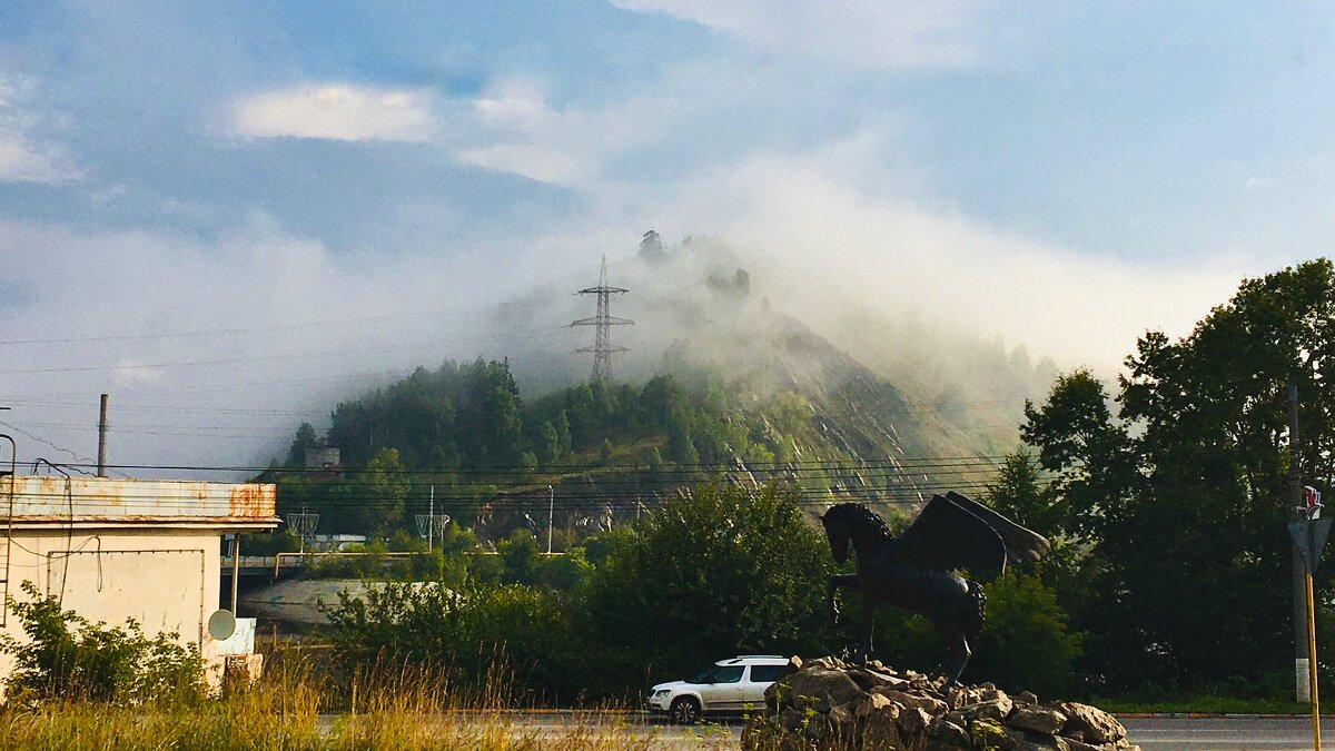 Утро, горы, туман  - Владислав Левашов