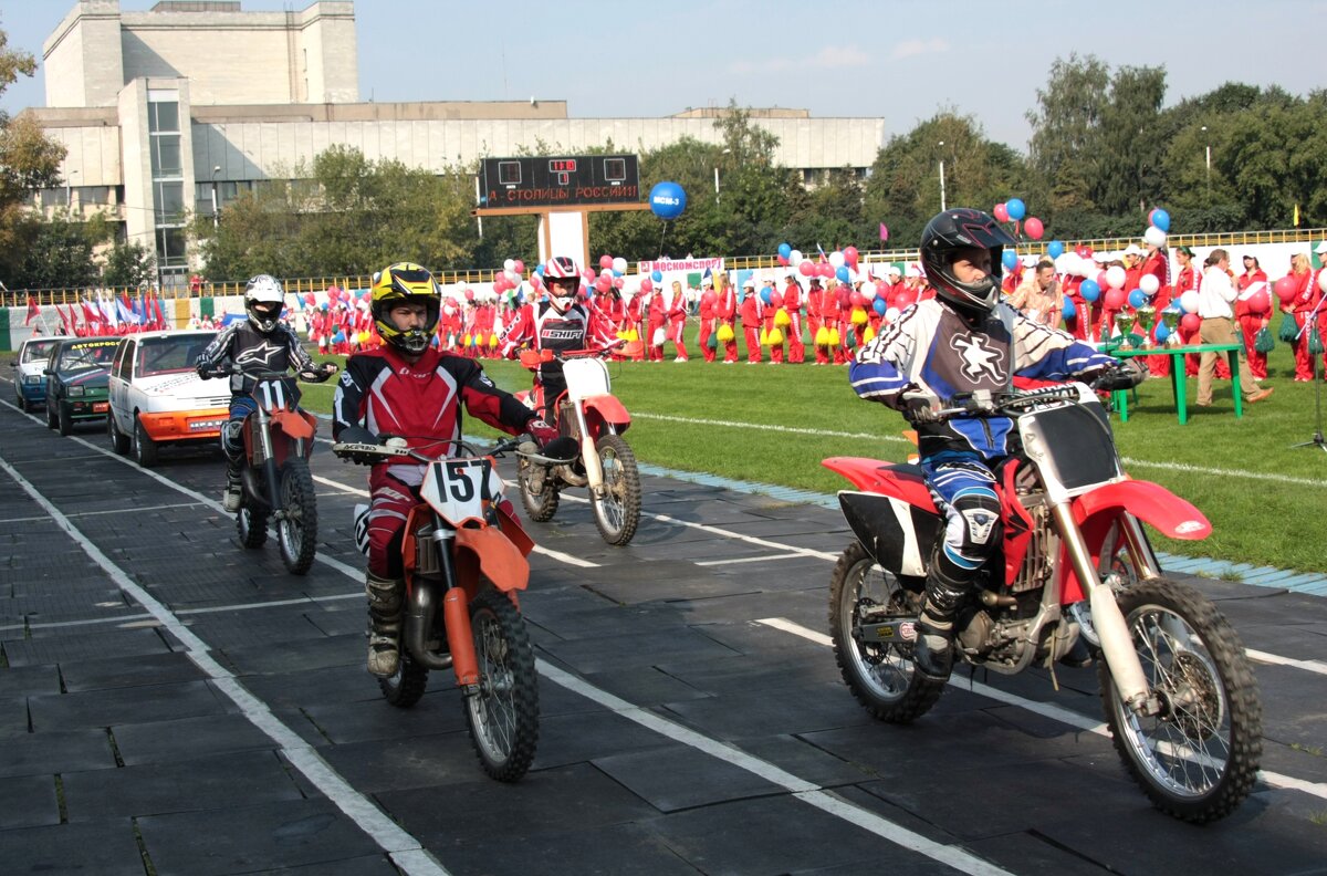 Парад мотоциклистов - Валерий 
