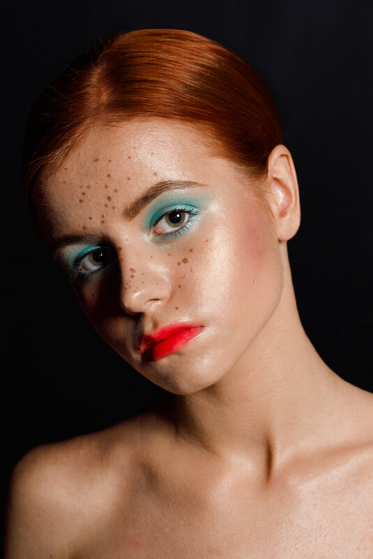 Beauty photo, creative makeup - Olga Klimkova