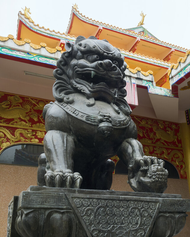 2019, Таиланд, Банг Саен, храм Красного дракона (3) - Владимир Шибинский