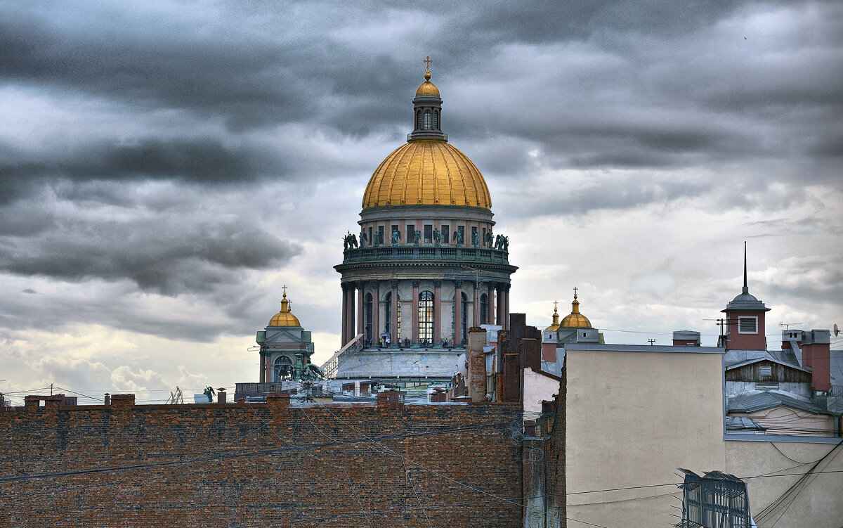 Санкт Петербург крыши - Валерий Баранчиков