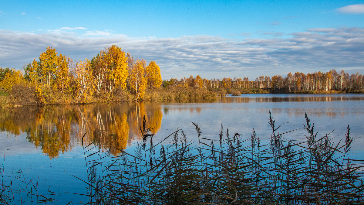 Осень на озере - Георгий Кулаковский