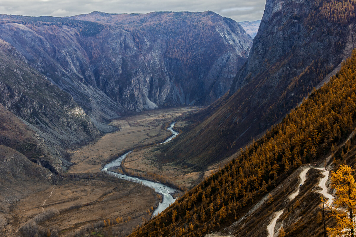 Горный Алтай. Перевал Кату - Ярык (тесная расщелина) - Андрей К