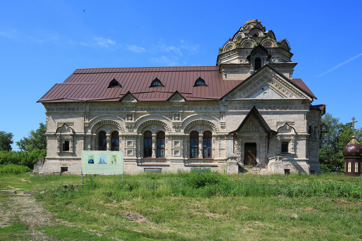 Тульская  обл..Дмитриевская церковь с.Березовка - Ninell Nikitina