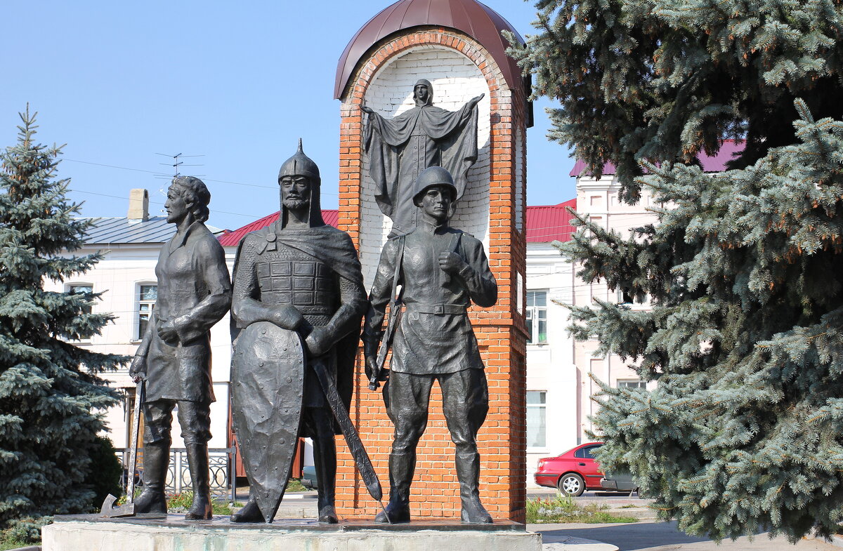 Памятник "850 лет Ельцу" - Gen Vel