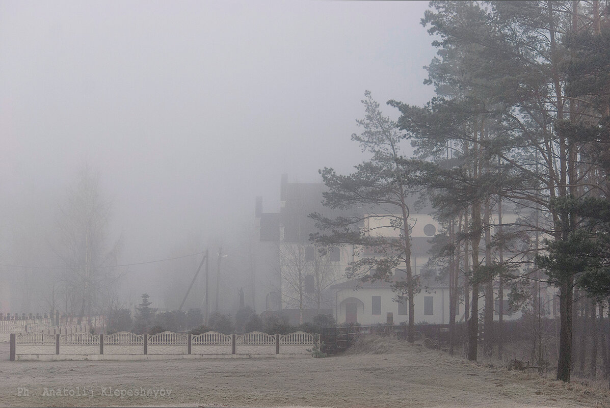 Февральское утро туманное - Анатолий Клепешнёв