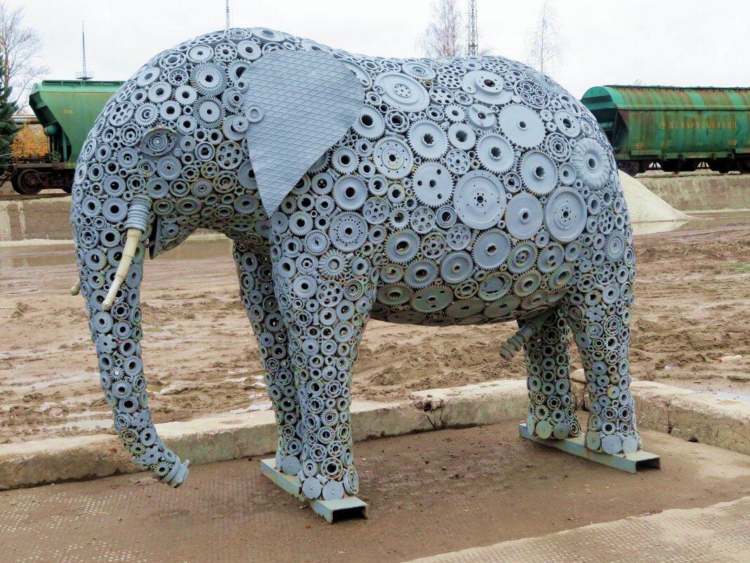 Слон из металла - genar-58 '