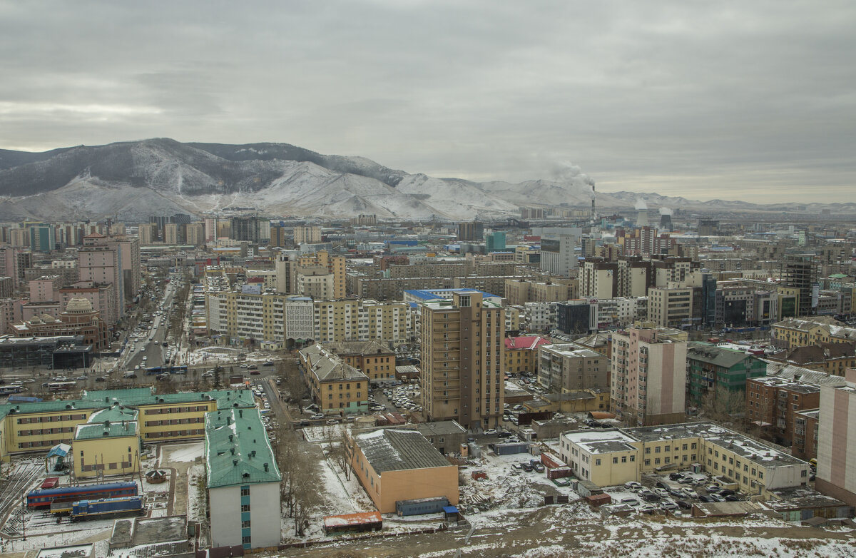 Улан-Батор из окна. - Сергей Калужский