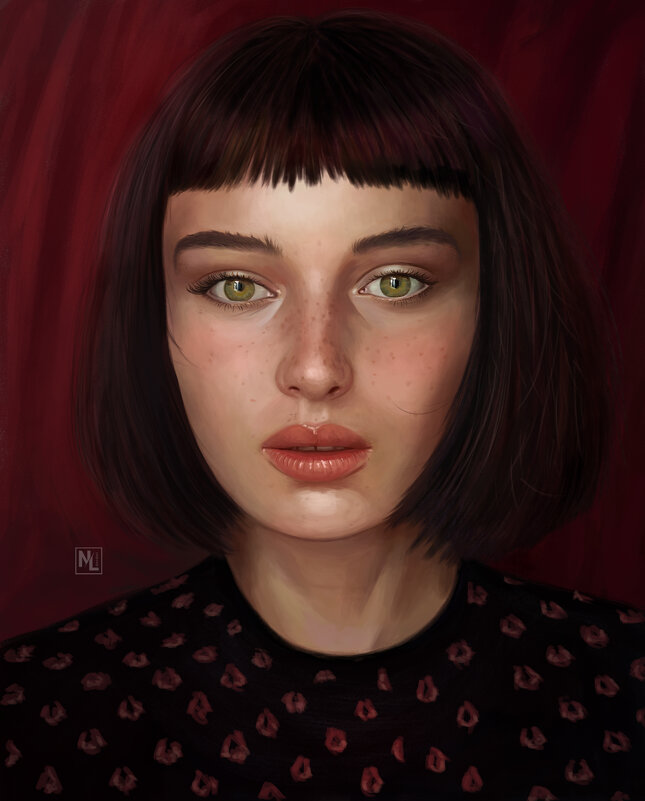 Портрет Alice Pagani - Наталия Львова