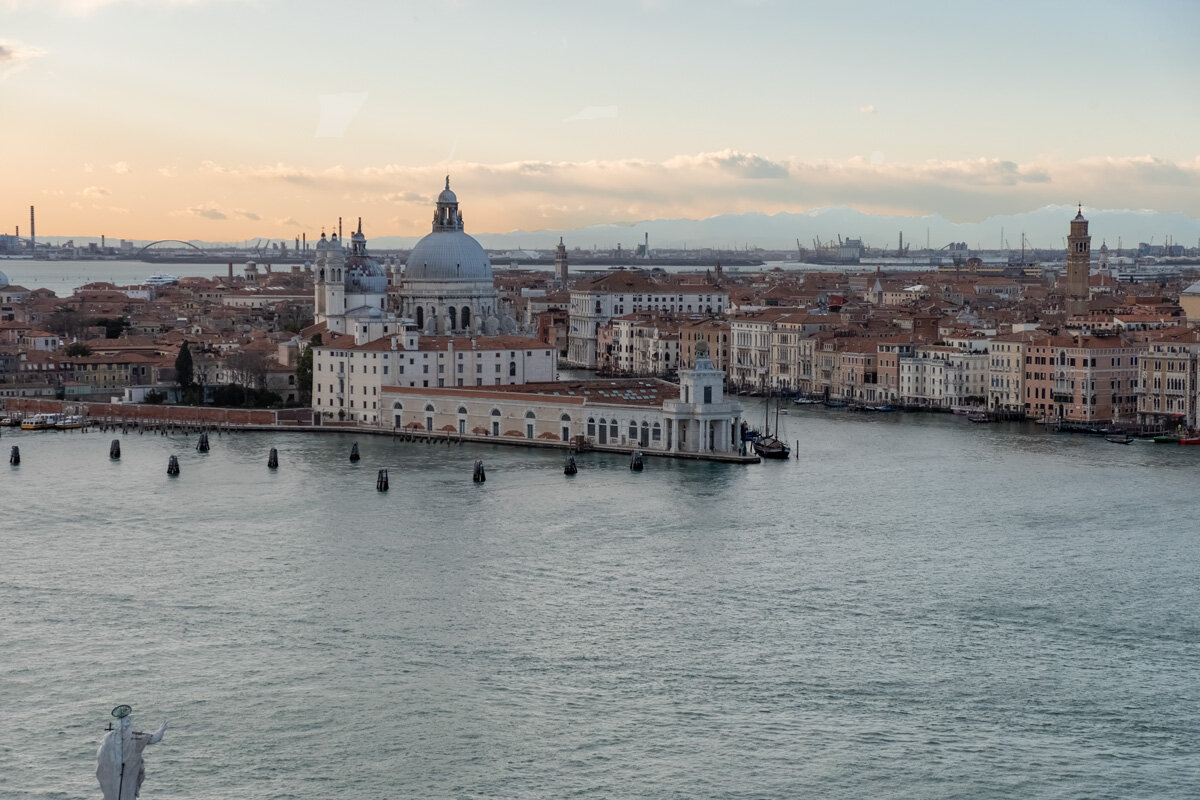Виды Венеции с колокольни собора Сан-Джордже Маджоре. - Надежда Лаптева