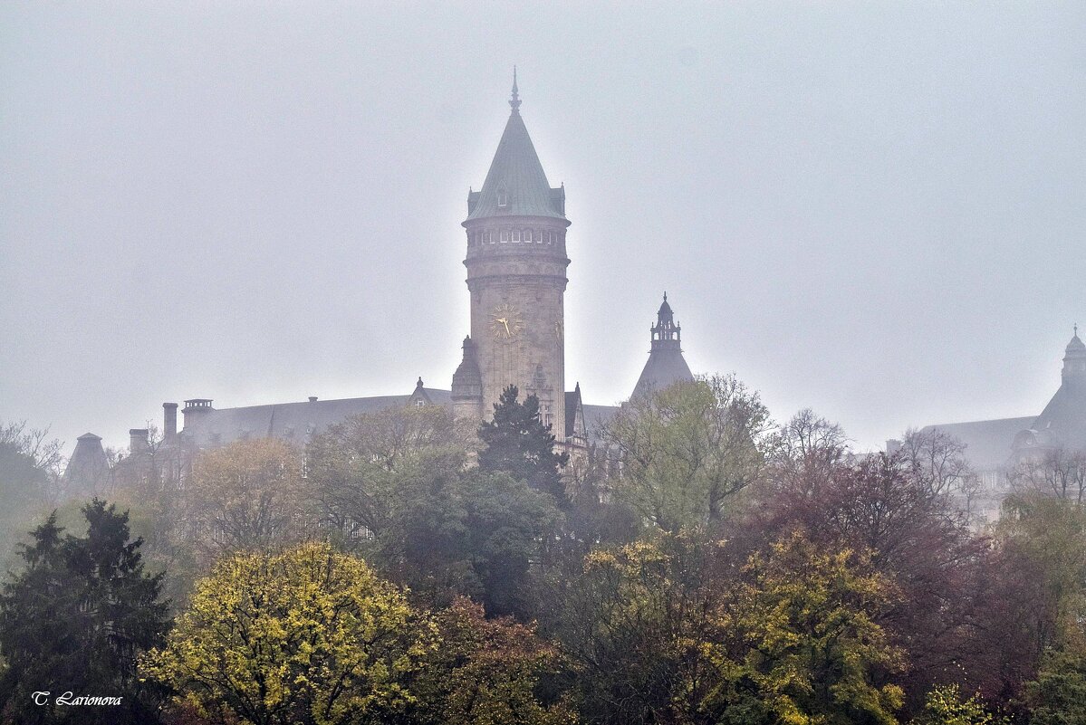 Люксембург в туманном мареве дождя... Плато Бурбон - Татьяна Ларионова