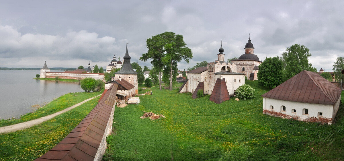 Кирилло Белозерский монастырь стены