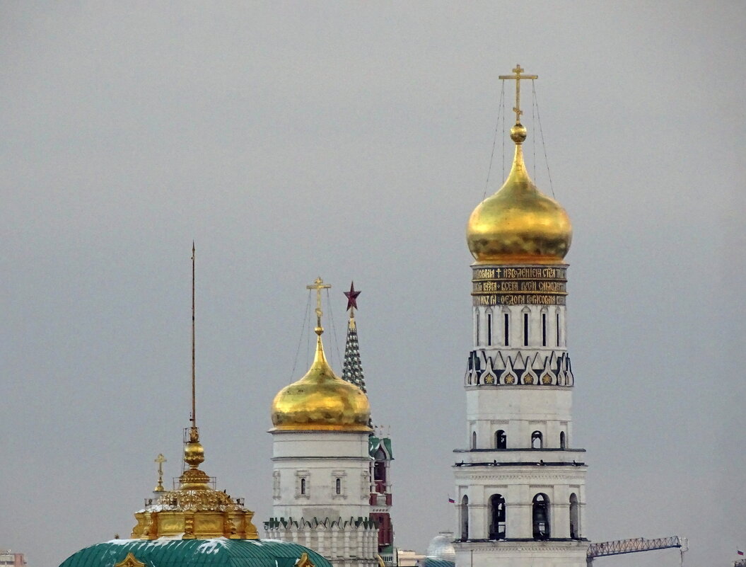 Вид на колокольню Ивана Великого, Кремль, Москва - Иван Литвинов