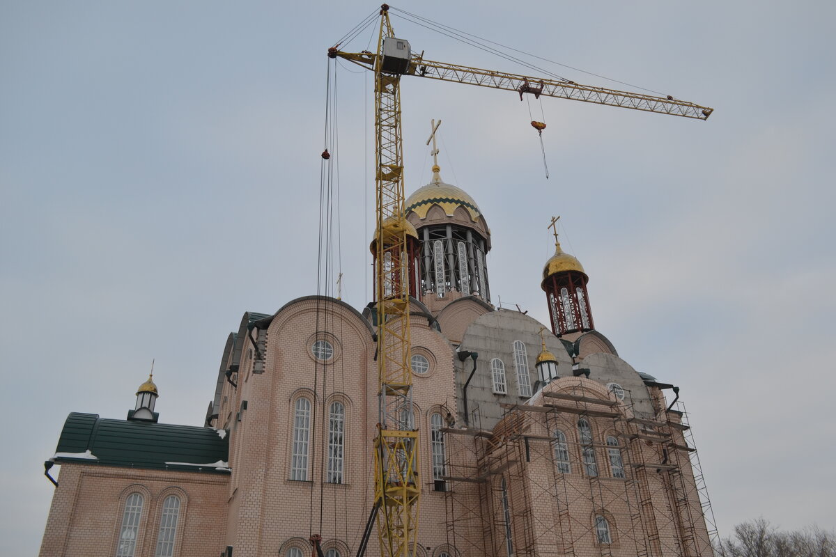 Новый  Храм В Караганде...Идёт строительство... - Андрей Хлопонин
