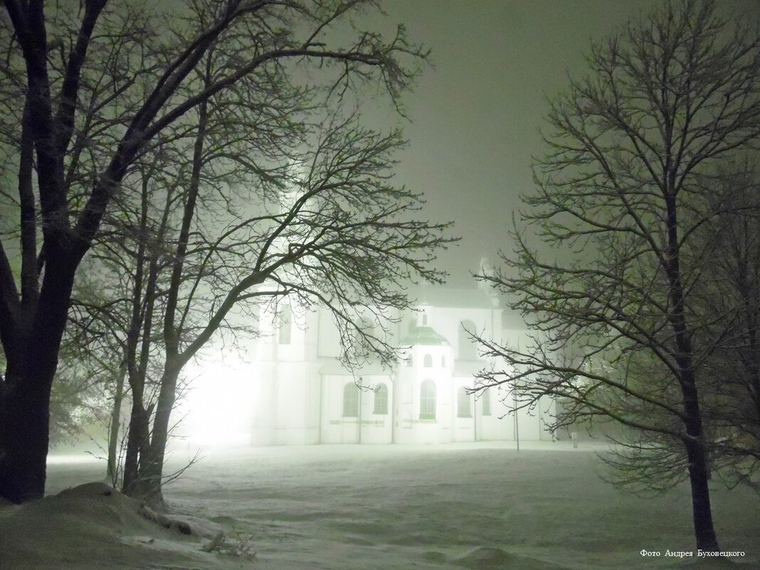 Полоцкий Софийский собор в тумане ! - Андрей Буховецкий