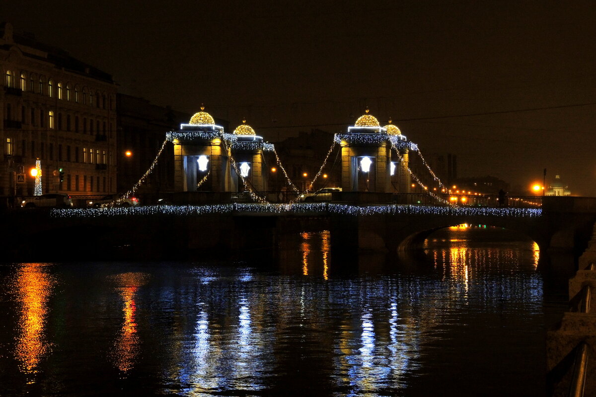 Петербург новогодний. Самый красивый мост - Марина Колядина