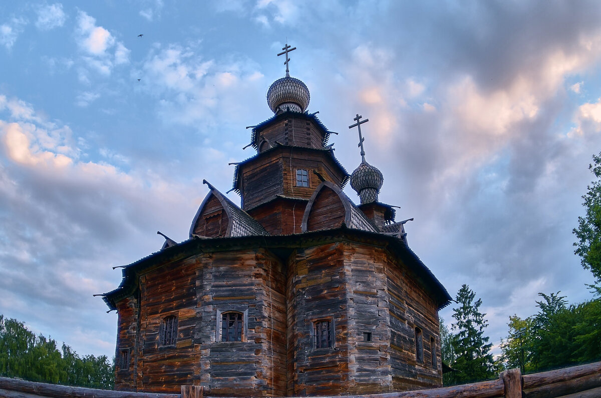 Церковь Преображения Господня из Козлятьево - Владимир Барышев