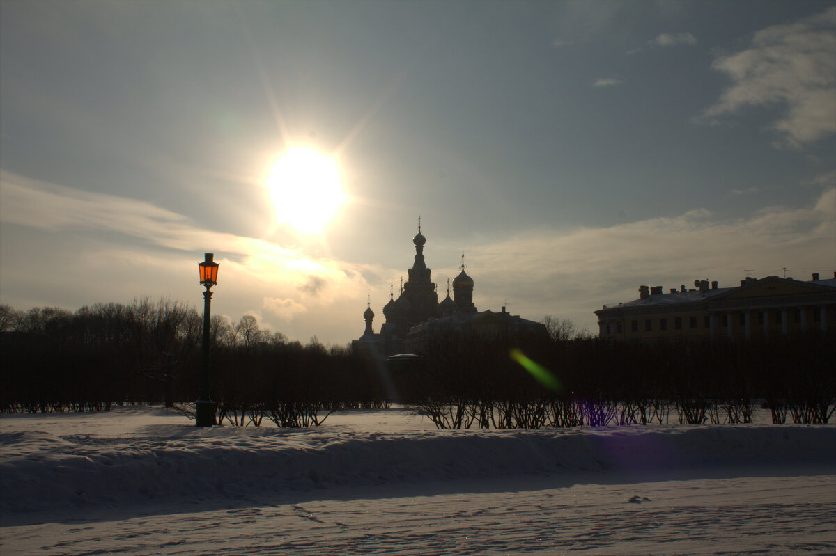 Зимний день в Петербурге - Ната Лебедева
