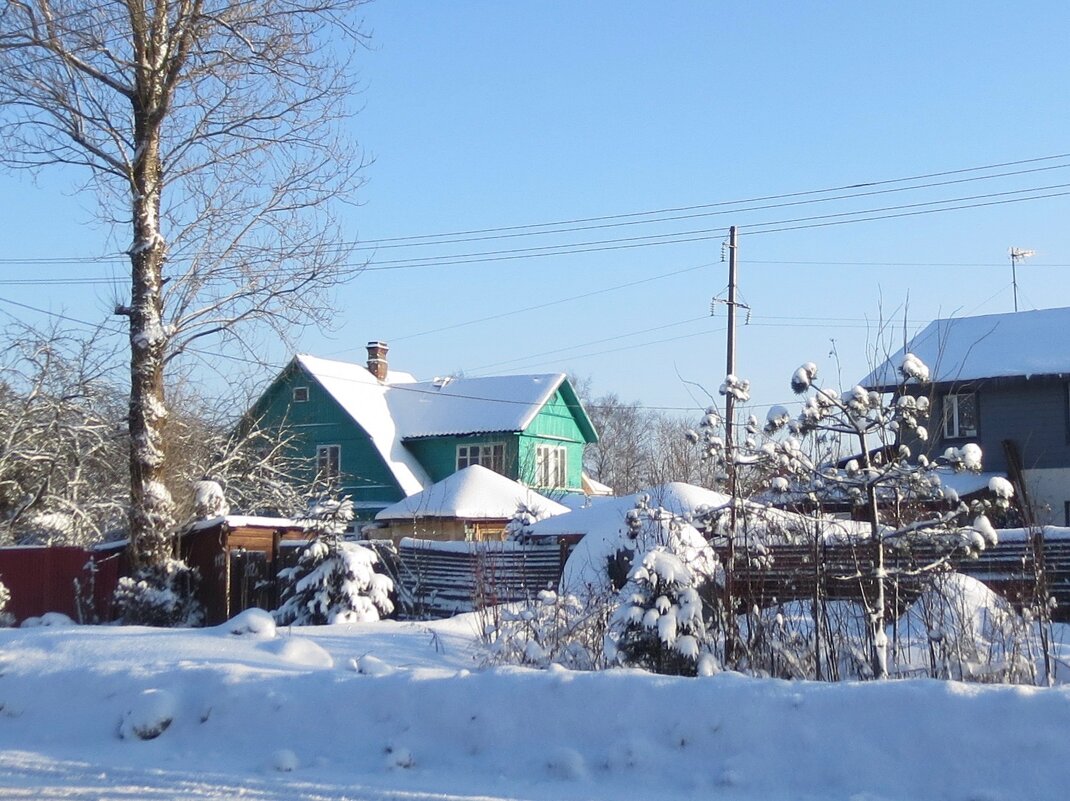 зимняя деревня - Елена 