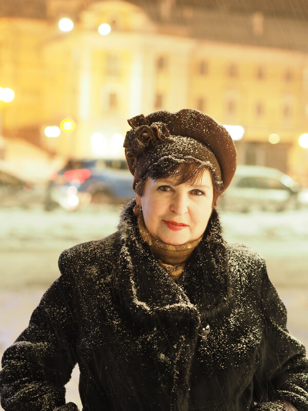 Портрет под снегопадом - Евгений 