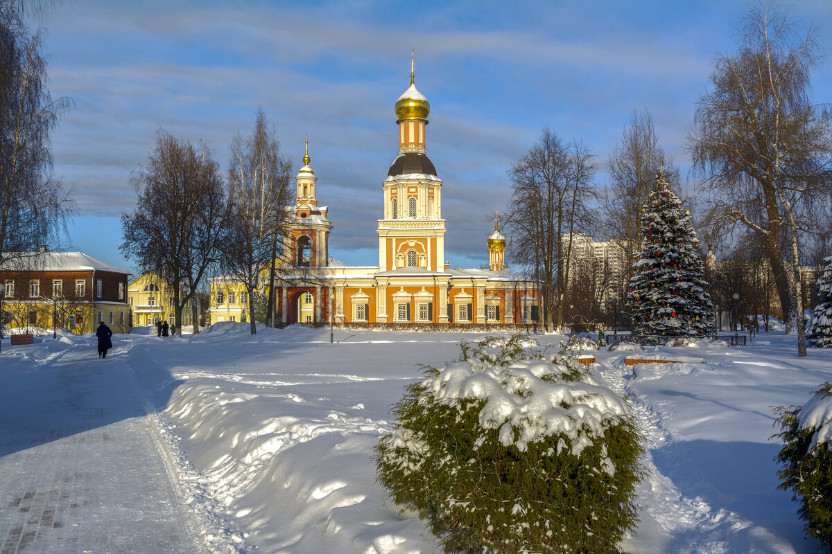 Зима в патриаршем подворье - Moscow.Salnikov Сальников Сергей Георгиевич