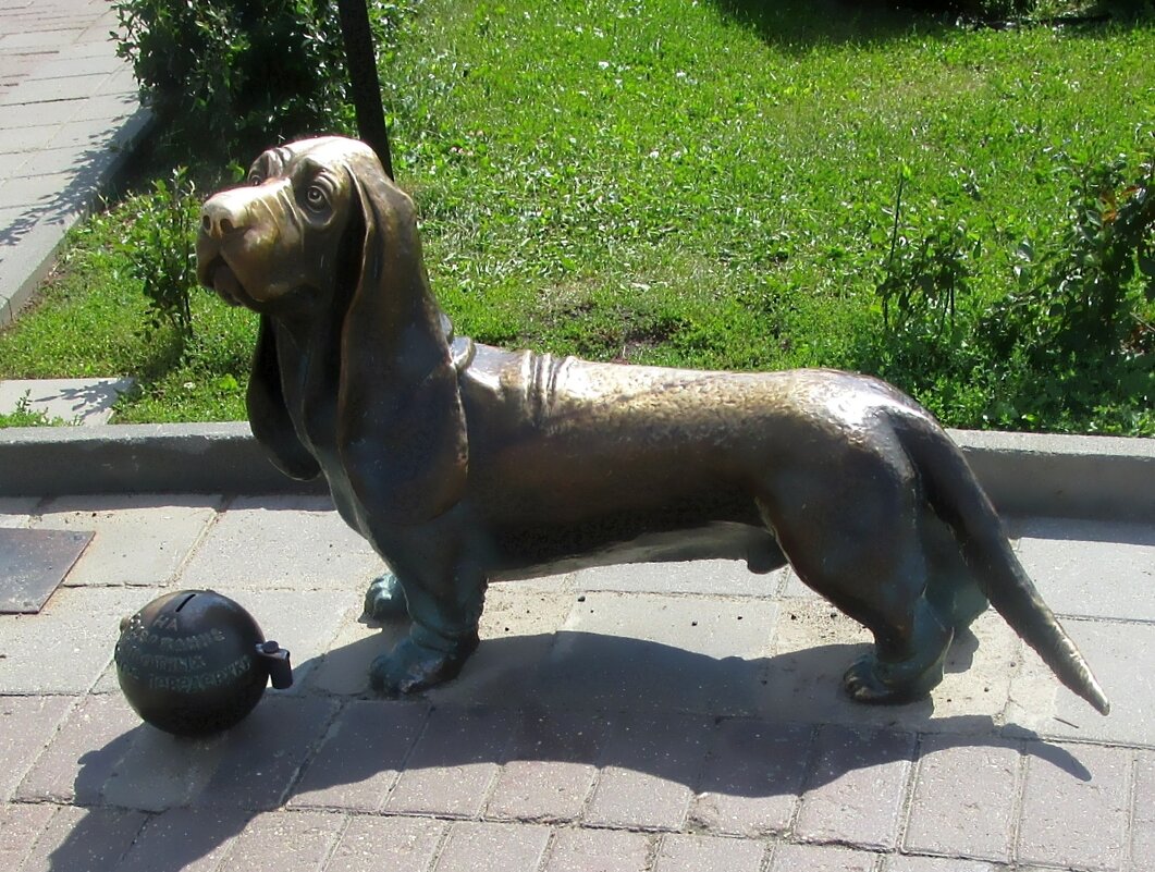 Памятник собаке Бобке в Костроме - Ольга Довженко