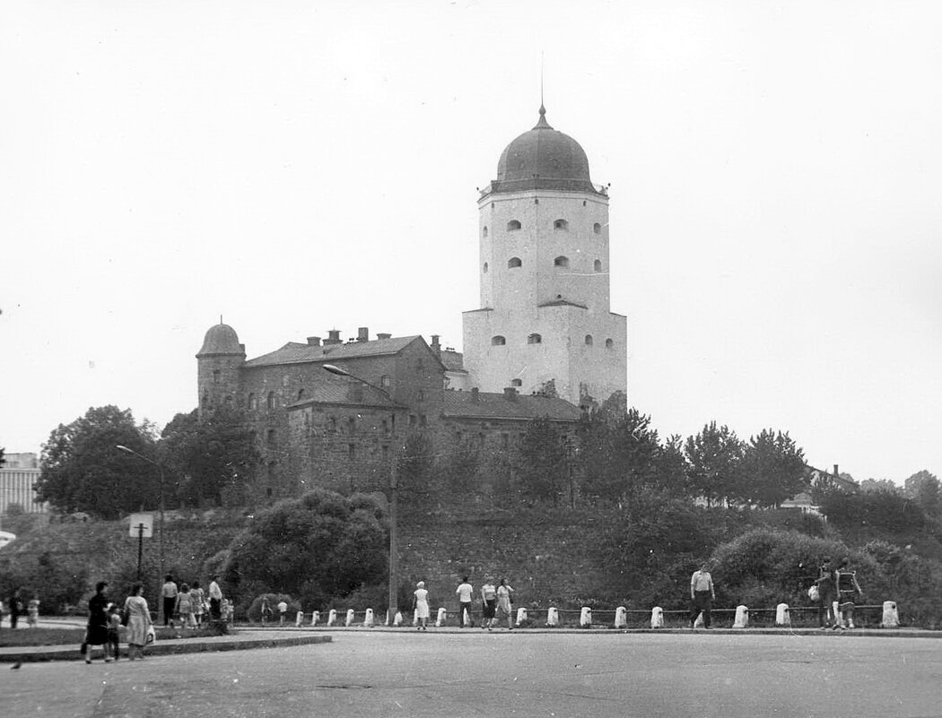 Выборгский замок в 1985 году - Николай 