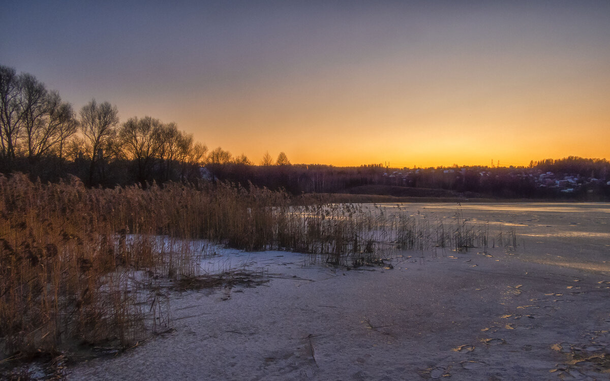 Закат на озере - Сергей Цветков