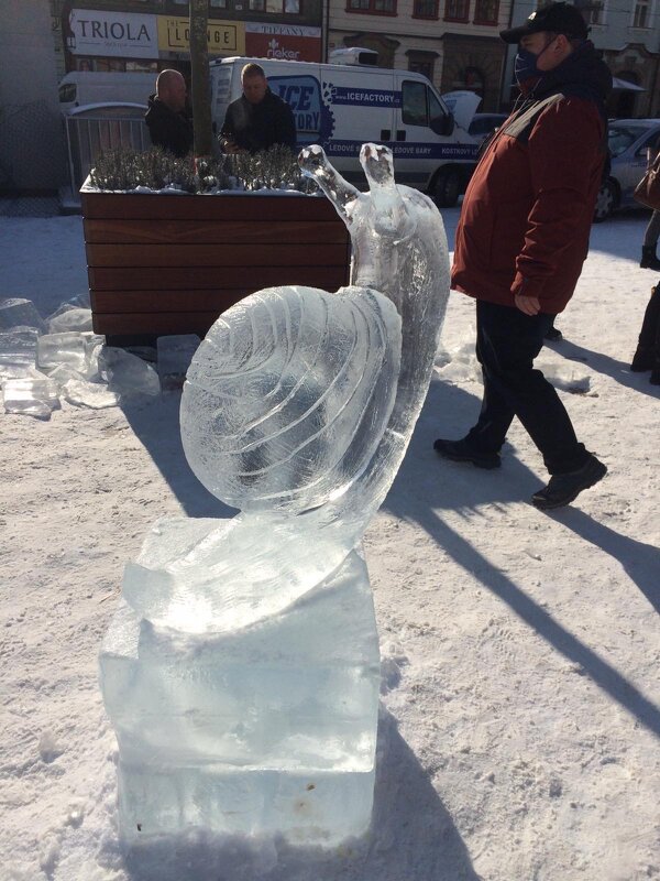 Скульптура из льда - Tatiana Kretova