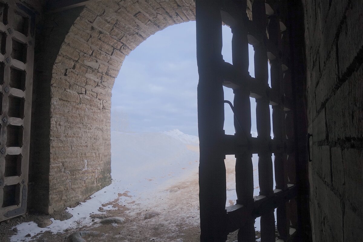 Старая Ладога, ворота в крепость - Елена 