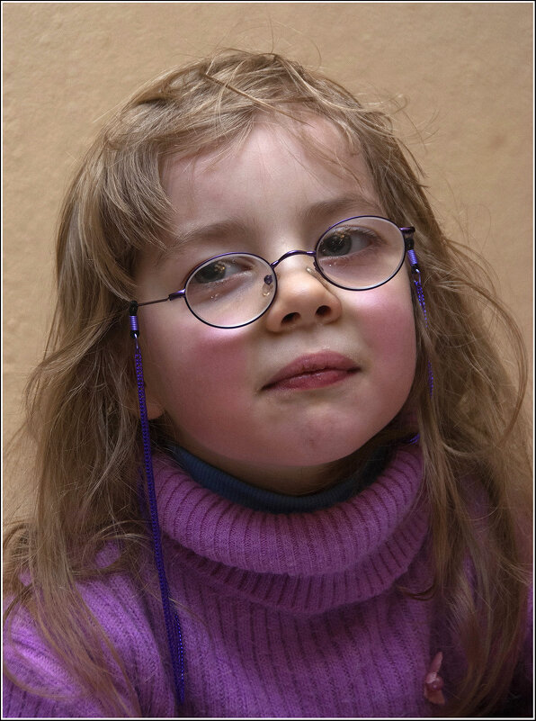 Портрет девочки *** Portrait of a girl - Aleksandr Borisov
