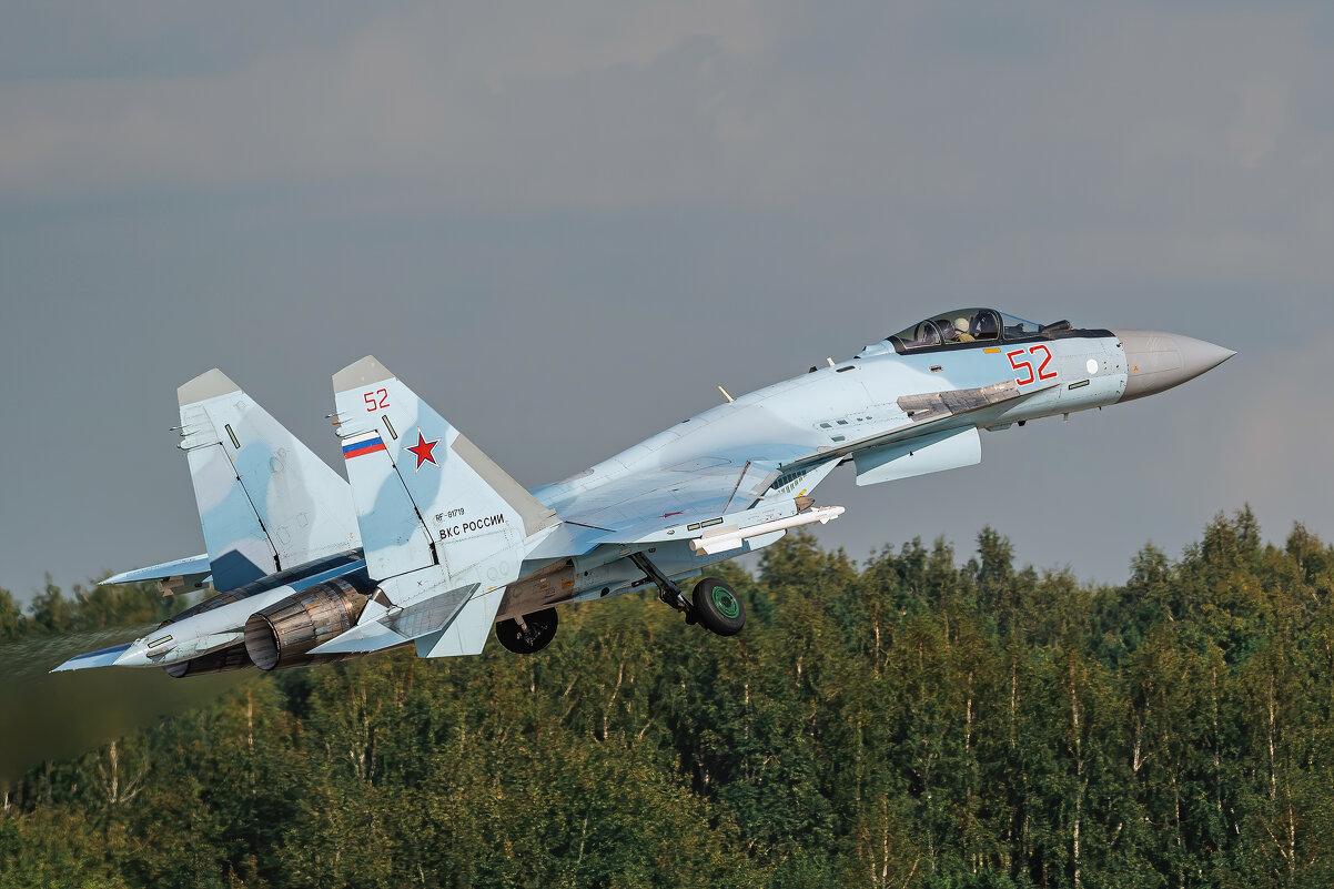 Су-35 взлет - Александр Святкин