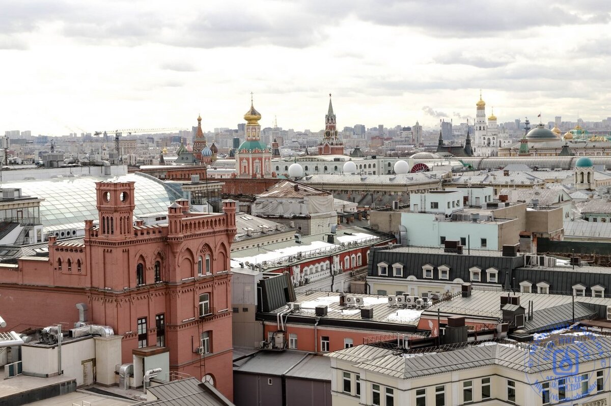 Вид на Москву со смотровой ЦДМ - Мираслава Крылова